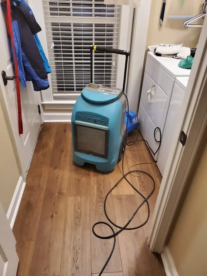 Commercial dehumidifier deployed for Flood Damage Cleanup in Ponchatoula